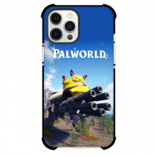 Video Game Palworld Phone Case For iPhone Samsung Galaxy Pixel OnePlus Vivo Xiaomi Asus Sony Motorola Nokia - Palworld Grizzbolt On Running Weapon