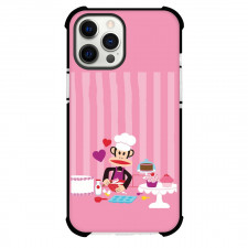 Paul Frank Phone Case For iPhone Samsung Galaxy Pixel OnePlus Vivo Xiaomi Asus Sony Motorola Nokia - Monkey Baking Cartoon Art