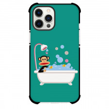 Paul Frank Phone Case For iPhone Samsung Galaxy Pixel OnePlus Vivo Xiaomi Asus Sony Motorola Nokia - Monkey with Bathtub Cartoon Art