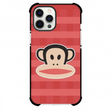 Paul Frank Phone Case For iPhone Samsung Galaxy Pixel OnePlus Vivo Xiaomi Asus Sony Motorola Nokia - Monkey with Checkered Background