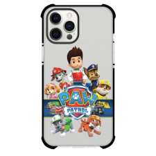 Paw Patrol Phone Case For iPhone And Samsung Galaxy Devices - Characters With Paw Patrol Logo