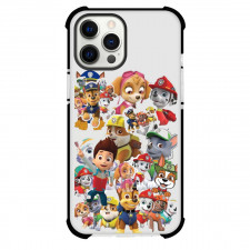 Paw Patrol Phone Case For iPhone And Samsung Galaxy Devices - Characters Sticker Art Collage