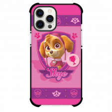 Paw Patrol Skye Phone Case For iPhone And Samsung Galaxy Devices - Skye Avatar Pink Background