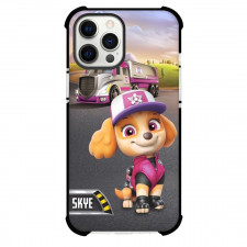 Paw Patrol Skye Phone Case For iPhone And Samsung Galaxy Devices - Skye Portrait Truck Background