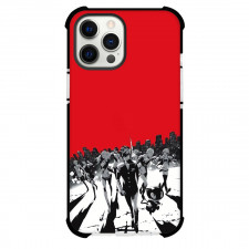 Persona 5 Case For iPhone Samsung Galaxy Pixel OnePlus Vivo Xiaomi Asus Sony Motorola Nokia - Characters Silhouette City Background