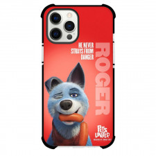 Pets United Roger Phone Case For iPhone Samsung Galaxy Pixel OnePlus Vivo Xiaomi Asus Sony Motorola Nokia - Roger He Never Strays From Danger Poster