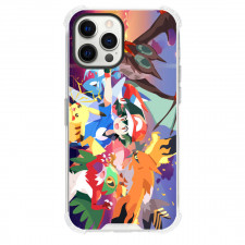 Pokemon Phone Case For iPhone Samsung Galaxy Pixel OnePlus Vivo Xiaomi Asus Sony Motorola Nokia - Characters Fighting Comic Art