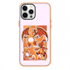 Pokemon Charmander Phone Case For iPhone Samsung Galaxy Pixel OnePlus Vivo Xiaomi Asus Sony Motorola Nokia - Charmander Evolution Cartoon Art
