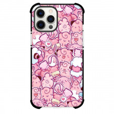 Pokemon Phone Case For iPhone Samsung Galaxy Pixel OnePlus Vivo Xiaomi Asus Sony Motorola Nokia - Cute Pink Pokemon Collage