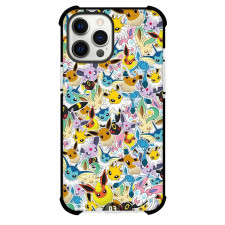 Pokemon Eevee Phone Case For iPhone Samsung Galaxy Pixel OnePlus Vivo Xiaomi Asus Sony Motorola Nokia - Eevee Sticker Collage