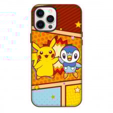 Pokemon Phone Case For iPhone Samsung Galaxy Pixel OnePlus Vivo Xiaomi Asus Sony Motorola Nokia - Pikachu And Pilpup Comic Art