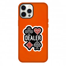 Poker Phone Case For iPhone Samsung Galaxy Pixel OnePlus Vivo Xiaomi Asus Sony Motorola Nokia - Queen of Hearts Illus