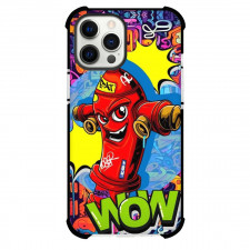 Pop Art Pattern Case For iPhone Samsung Galaxy Pixel OnePlus Vivo Xiaomi Asus Sony Motorola Nokia - Fierce Fire Hydrant Wow Expression