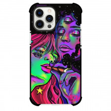 Pop Art Pattern Case For iPhone Samsung Galaxy Pixel OnePlus Vivo Xiaomi Asus Sony Motorola Nokia - Hitting a Blunt Galaxy Background
