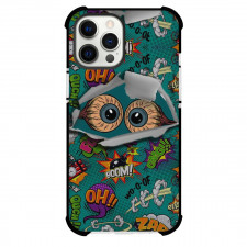 Pop Art Pattern Case For iPhone Samsung Galaxy Pixel OnePlus Vivo Xiaomi Asus Sony Motorola Nokia - Oh Eyeballs Green Background