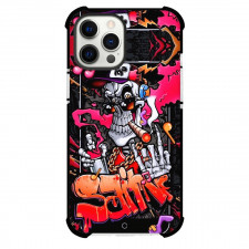 Pop Art Pattern Case For iPhone Samsung Galaxy Pixel OnePlus Vivo Xiaomi Asus Sony Motorola Nokia - Skeleton Spray Painting