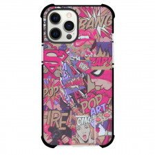 Pop Art Pattern Case For iPhone Samsung Galaxy Pixel OnePlus Vivo Xiaomi Asus Sony Motorola Nokia - Spiderman Kissing Lolipop Coke Whamm Retro Style