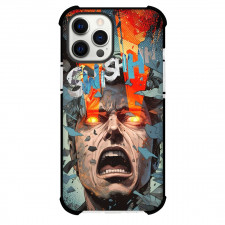 Pop Art Pattern Case For iPhone Samsung Galaxy Pixel OnePlus Vivo Xiaomi Asus Sony Motorola Nokia - Swishhh Laser Eyes Gray Background