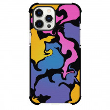 Pop Art Pattern Case For iPhone Samsung Galaxy Pixel OnePlus Vivo Xiaomi Asus Sony Motorola Nokia - Yellow Pink Purple Abstract Art