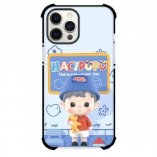 Pop Mart Hacipupu For iPhone Samsung Galaxy Pixel OnePlus Vivo Xiaomi Asus Sony Motorola Nokia - Hacipupu Portrait Blue Background