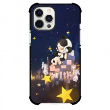 Pop Mart Skull Panda For iPhone Samsung Galaxy Pixel OnePlus Vivo Xiaomi Asus Sony Motorola Nokia - Skull Panda Sitting On Chessboard Illustration