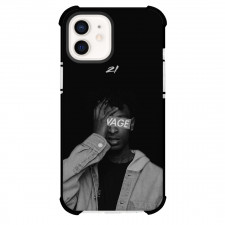 21 Savage Phone Case For iPhone Samsung Galaxy Pixel OnePlus Vivo Xiaomi Asus Sony Motorola Nokia - 21 Savage Covering Face Grayscale Portrait