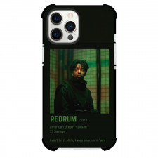 21 Savage Phone Case For iPhone Samsung Galaxy Pixel OnePlus Vivo Xiaomi Asus Sony Motorola Nokia - 21 Savage Redrum 2024 American Dream Album Cover