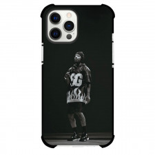 21 Savage Phone Case For iPhone Samsung Galaxy Pixel OnePlus Vivo Xiaomi Asus Sony Motorola Nokia - 21 Savage Standing On Stage Grayscale Poster