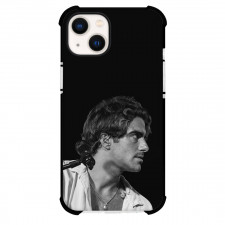 Alvaro De Luna Phone Case For iPhone Samsung Galaxy Pixel OnePlus Vivo Xiaomi Asus Sony Motorola Nokia - Alvaro De Luna Grayscale Side Portrait Poster