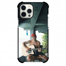 Alvaro De Luna Phone Case For iPhone Samsung Galaxy Pixel OnePlus Vivo Xiaomi Asus Sony Motorola Nokia - Alvaro De Luna Shirtless Playing Guitar Poster