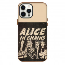 Alice in Chains Phone Case For iPhone Samsung Galaxy Pixel OnePlus Vivo Xiaomi Asus Sony Motorola Nokia - Band Members Fierce Vintage Series Poster