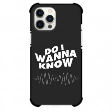 Arctic Monkeys Phone Case For iPhone Samsung Galaxy Pixel OnePlus Vivo Xiaomi Asus Sony Motorola Nokia - Arctic Monkeys Do I Wanna Know Lyrics On Black Background