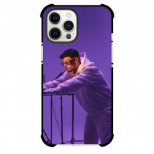 Abraham Mateo Phone Case For iPhone Samsung Galaxy Pixel OnePlus Vivo Xiaomi Asus Sony Motorola Nokia - Abraham Mateo Side Portrait Purple Hoodie