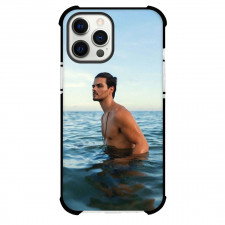 Abraham Mateo Phone Case For iPhone Samsung Galaxy Pixel OnePlus Vivo Xiaomi Asus Sony Motorola Nokia - Abraham Mateo Side Portrait Sea Background