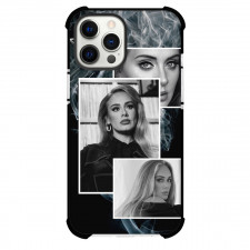 Adele Phone Case For iPhone Samsung Galaxy Pixel OnePlus Vivo Xiaomi Asus Sony Motorola Nokia - Adele Grayscale Portrait Polaroid Poster