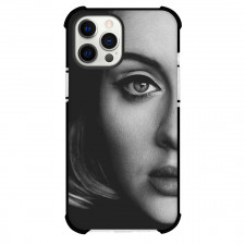 Adele Phone Case For iPhone Samsung Galaxy Pixel OnePlus Vivo Xiaomi Asus Sony Motorola Nokia - Adele Half Face Grayscale Poster