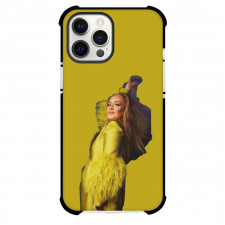 Adele Phone Case For iPhone Samsung Galaxy Pixel OnePlus Vivo Xiaomi Asus Sony Motorola Nokia - Adele Wearing Yellow Costume On Yellow Background