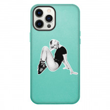 Angele Phone Case For iPhone Samsung Galaxy Pixel OnePlus Vivo Xiaomi Asus Sony Motorola Nokia - Angele Dancing Posture Grayscale Sticker