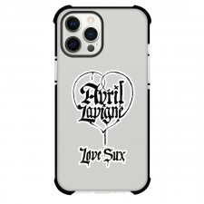 Avril Lavigne Phone Case For iPhone Samsung Galaxy Pixel OnePlus Vivo Xiaomi Asus Sony Motorola Nokia - Avril Lavigne Love Sux Logo