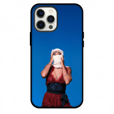 Aya Nakamura Phone Case For iPhone Samsung Galaxy Pixel OnePlus Vivo Xiaomi Asus Sony Motorola Nokia - Aya Nakamura DNK Portrait Blue Background