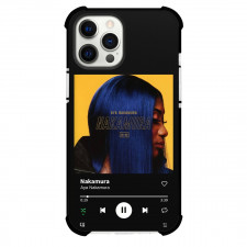 Aya Nakamura Phone Case For iPhone Samsung Galaxy Pixel OnePlus Vivo Xiaomi Asus Sony Motorola Nokia - Aya Nakamura Side Portrait Yellow Background Nakamura Album Cover