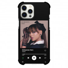 Ayliva Phone Case For iPhone Samsung Galaxy Pixel OnePlus Vivo Xiaomi Asus Sony Motorola Nokia - Ayliva Schwarzes Herz Album Spotify Library Poster