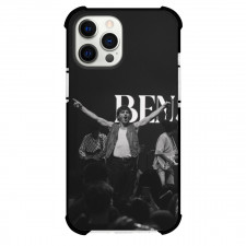 Benson Boone Phone Case For iPhone Samsung Galaxy Pixel OnePlus Vivo Xiaomi Asus Sony Motorola Nokia - Benson Boone Perform On Stage Grayscale Poster