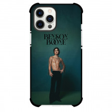 Benson Boone Phone Case For iPhone Samsung Galaxy Pixel OnePlus Vivo Xiaomi Asus Sony Motorola Nokia - Benson Boone Rolling Stone Magazine Green Background
