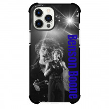 Benson Boone Phone Case For iPhone Samsung Galaxy Pixel OnePlus Vivo Xiaomi Asus Sony Motorola Nokia - Benson Boone Singing Greyscale