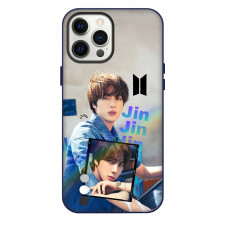 BTS Jin Phone Case For iPhone Samsung Galaxy Pixel OnePlus Vivo Xiaomi Asus Sony Motorola Nokia - Jin Dual Frame Collage Poster
