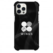BTS Phone Case For iPhone Samsung Galaxy Pixel OnePlus Vivo Xiaomi Asus Sony Motorola Nokia - BTS Wings Monochrome Album Cover Poster
