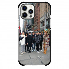 BTS Phone Case For iPhone Samsung Galaxy Pixel OnePlus Vivo Xiaomi Asus Sony Motorola Nokia - BTS New York City Streetwear Group Photo Poster