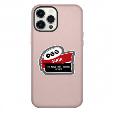 BTS SUGA Phone Case For iPhone Samsung Galaxy Pixel OnePlus Vivo Xiaomi Asus Sony Motorola Nokia - SUGA World Tour Acrylic Pins Badge Sticker
