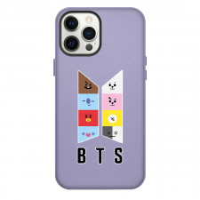 BTS Phone Case For iPhone Samsung Galaxy Pixel OnePlus Vivo Xiaomi Asus Sony Motorola Nokia - BTS X BT21 Sticker